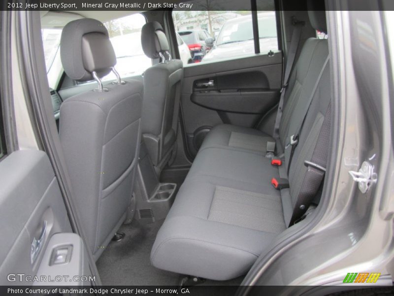  2012 Liberty Sport Dark Slate Gray Interior