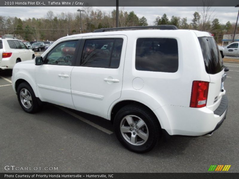Taffeta White / Gray 2010 Honda Pilot EX-L