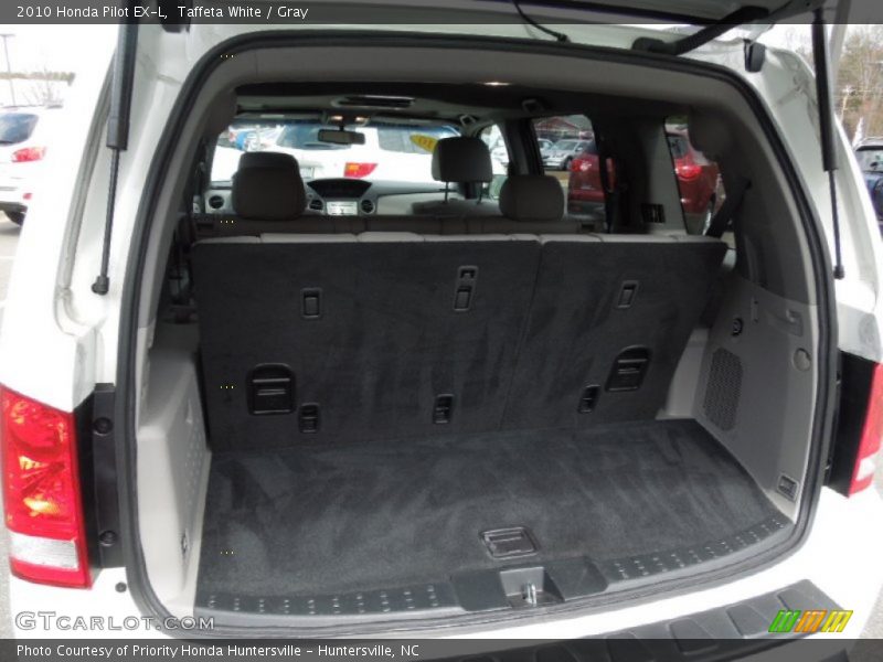 Taffeta White / Gray 2010 Honda Pilot EX-L