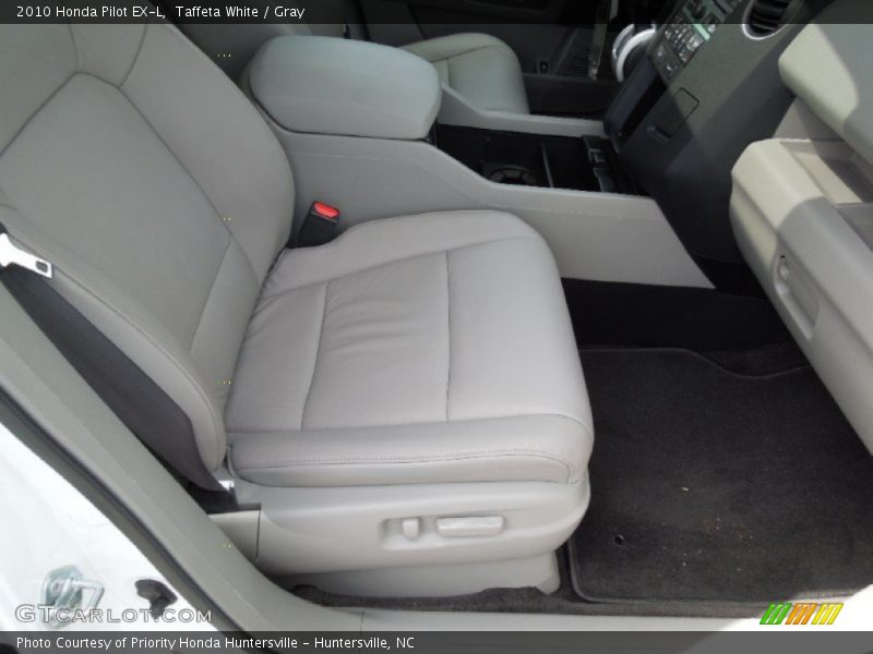 Taffeta White / Gray 2010 Honda Pilot EX-L