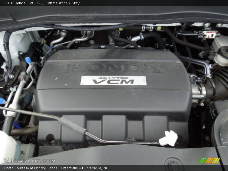 Taffeta White / Gray 2010 Honda Pilot EX-L