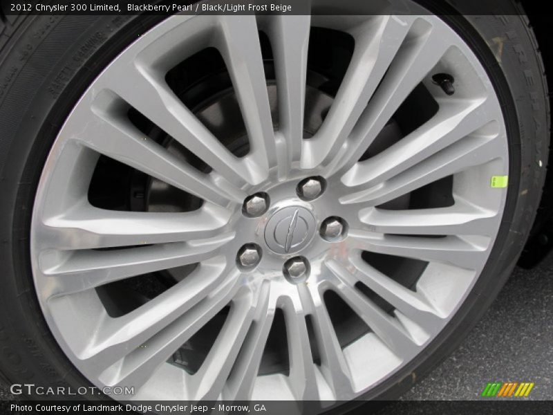 Blackberry Pearl / Black/Light Frost Beige 2012 Chrysler 300 Limited