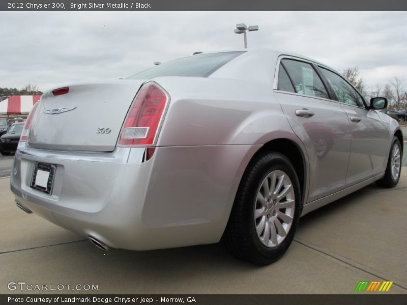 Bright Silver Metallic / Black 2012 Chrysler 300