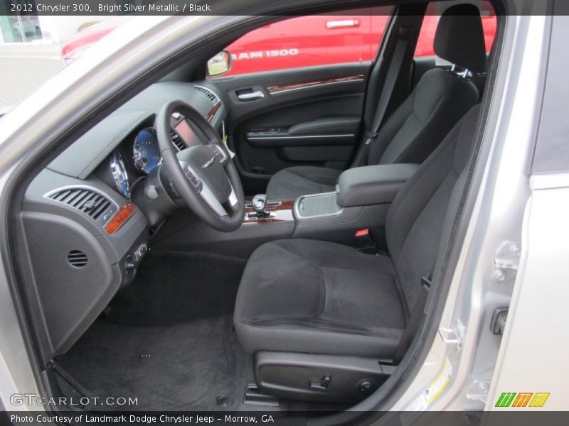 Bright Silver Metallic / Black 2012 Chrysler 300