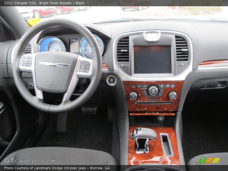 Bright Silver Metallic / Black 2012 Chrysler 300