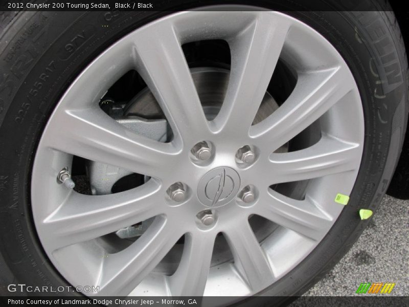 Black / Black 2012 Chrysler 200 Touring Sedan