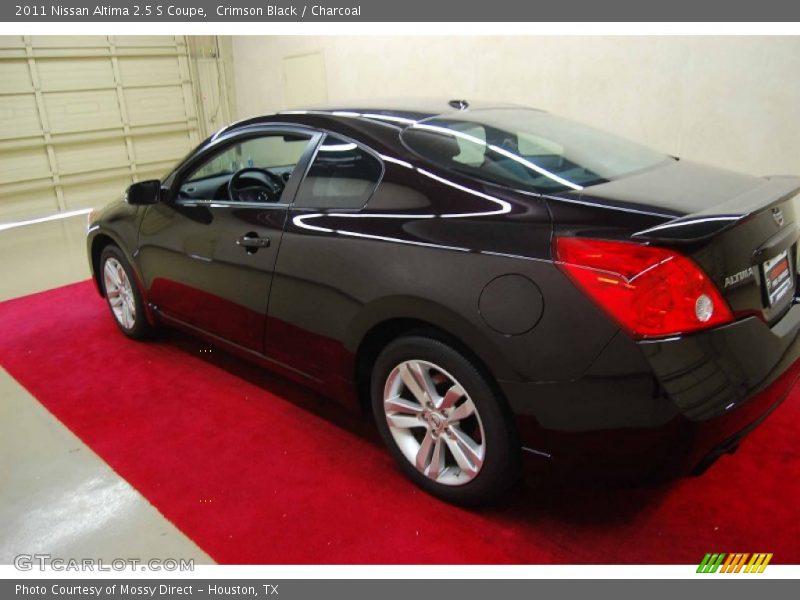 Crimson Black / Charcoal 2011 Nissan Altima 2.5 S Coupe
