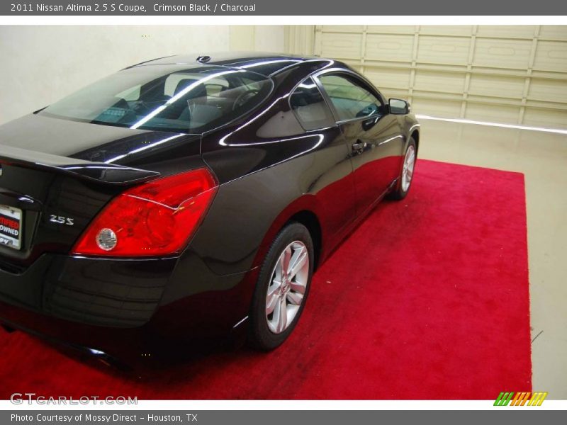 Crimson Black / Charcoal 2011 Nissan Altima 2.5 S Coupe