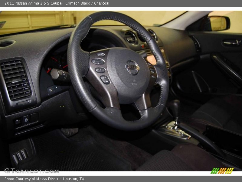 Crimson Black / Charcoal 2011 Nissan Altima 2.5 S Coupe