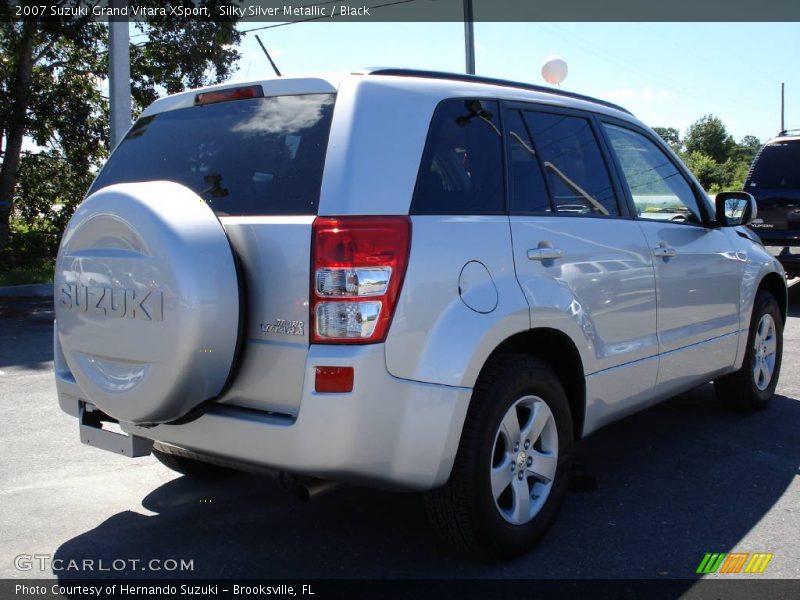 Silky Silver Metallic / Black 2007 Suzuki Grand Vitara XSport