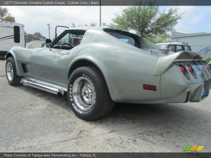 Custom Grey / Black 1977 Chevrolet Corvette Custom Coupe