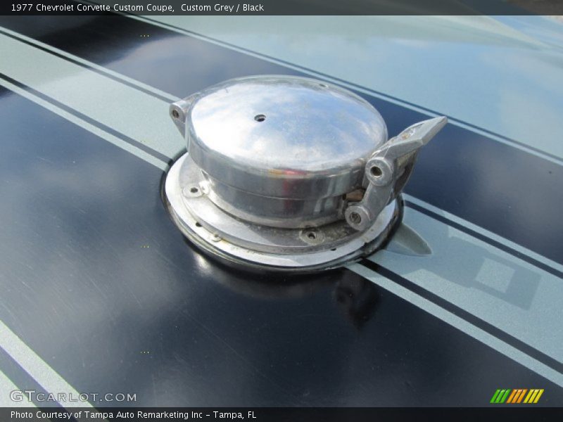 Custom Grey / Black 1977 Chevrolet Corvette Custom Coupe