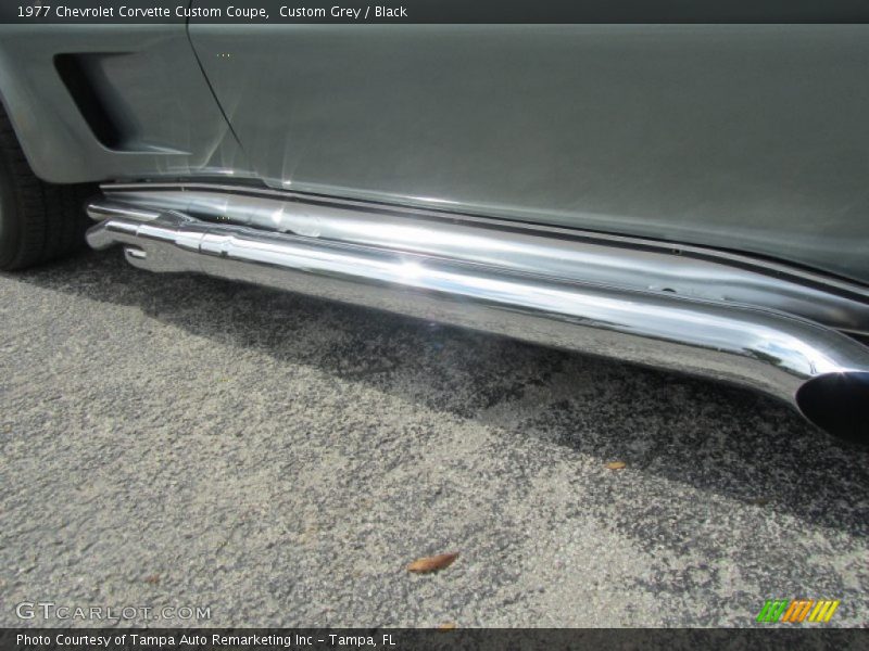 Custom Grey / Black 1977 Chevrolet Corvette Custom Coupe