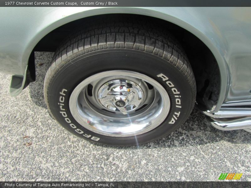 Custom Grey / Black 1977 Chevrolet Corvette Custom Coupe
