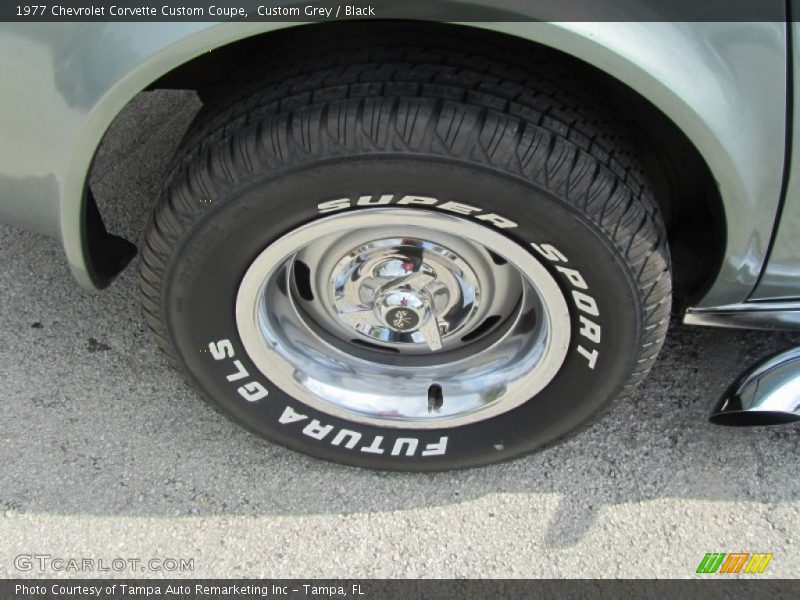 Custom Grey / Black 1977 Chevrolet Corvette Custom Coupe