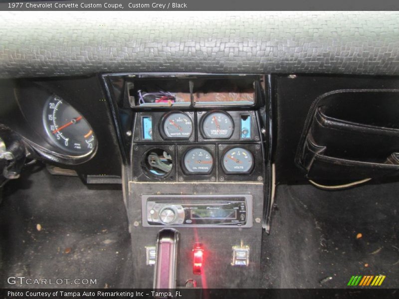 Custom Grey / Black 1977 Chevrolet Corvette Custom Coupe