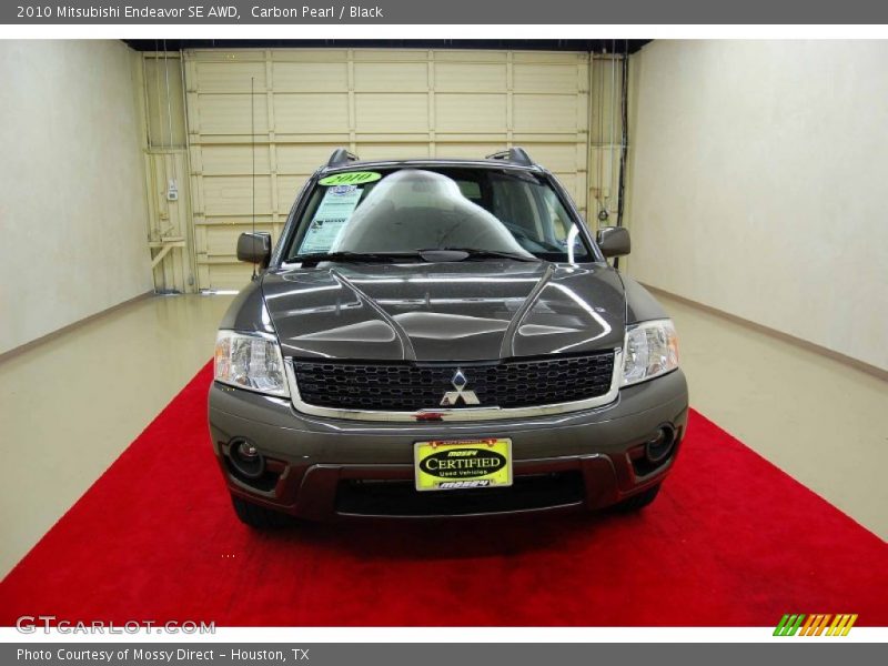Carbon Pearl / Black 2010 Mitsubishi Endeavor SE AWD