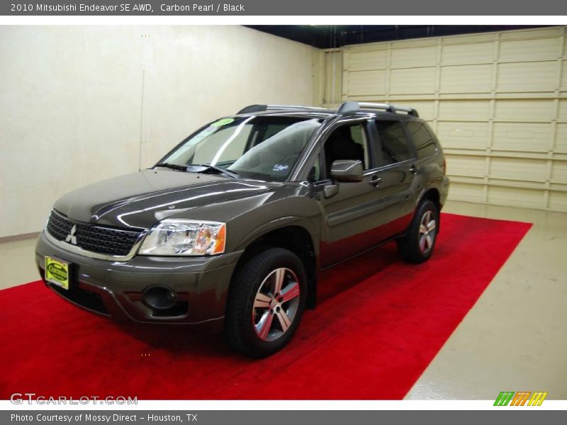 Carbon Pearl / Black 2010 Mitsubishi Endeavor SE AWD