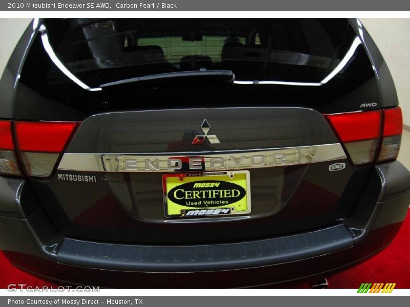 Carbon Pearl / Black 2010 Mitsubishi Endeavor SE AWD