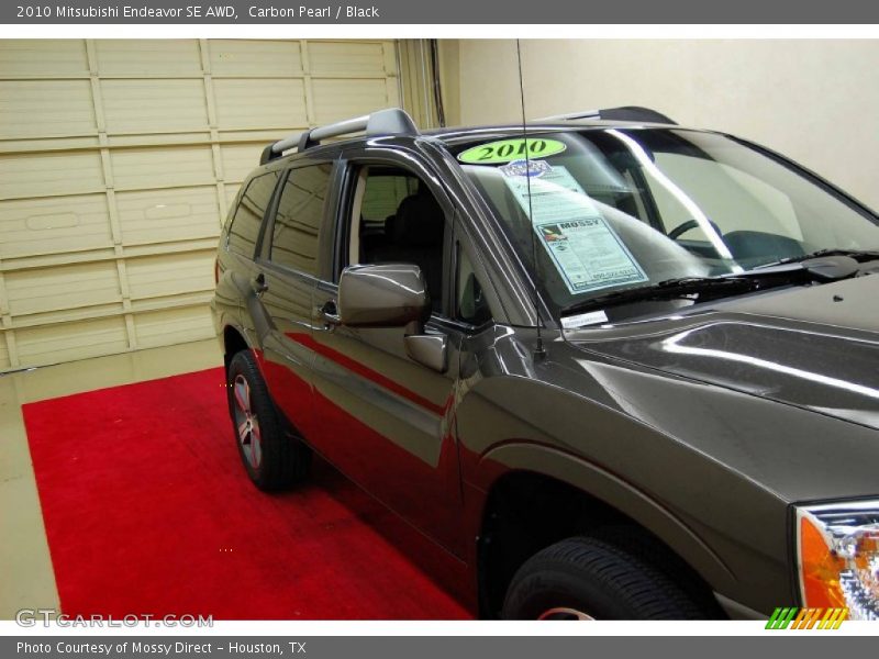Carbon Pearl / Black 2010 Mitsubishi Endeavor SE AWD