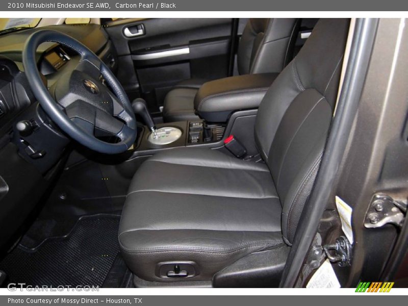 Carbon Pearl / Black 2010 Mitsubishi Endeavor SE AWD