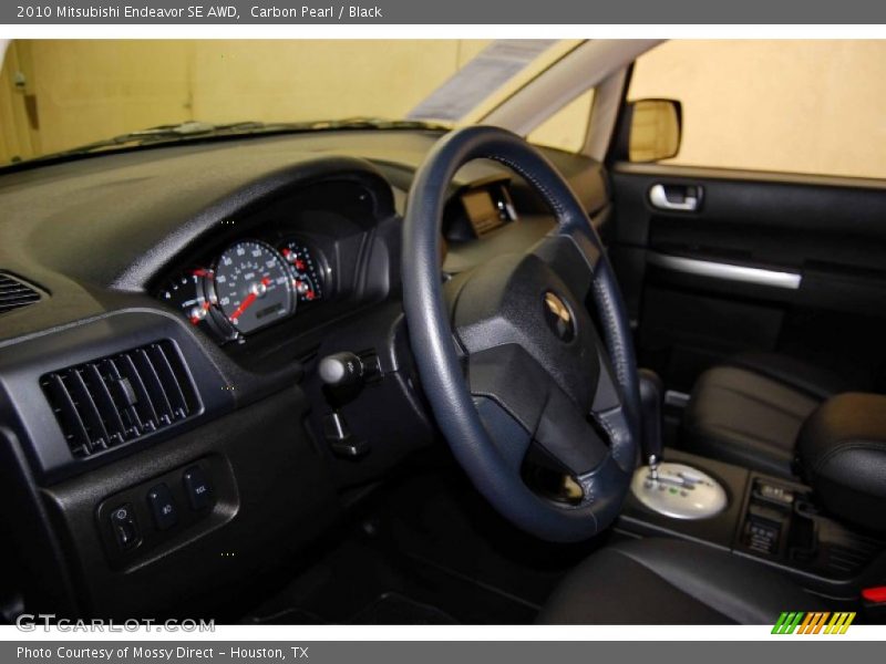 Carbon Pearl / Black 2010 Mitsubishi Endeavor SE AWD