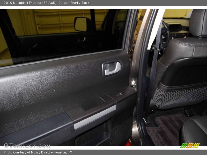 Carbon Pearl / Black 2010 Mitsubishi Endeavor SE AWD