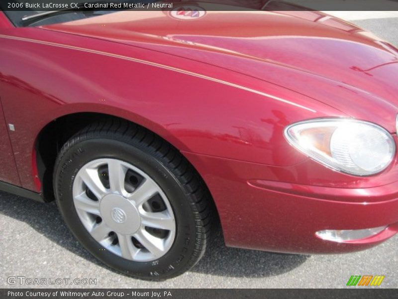 Cardinal Red Metallic / Neutral 2006 Buick LaCrosse CX