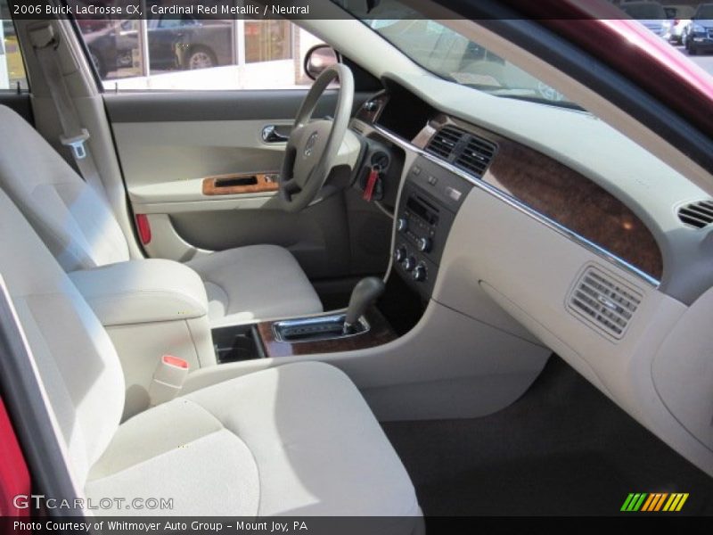 Cardinal Red Metallic / Neutral 2006 Buick LaCrosse CX