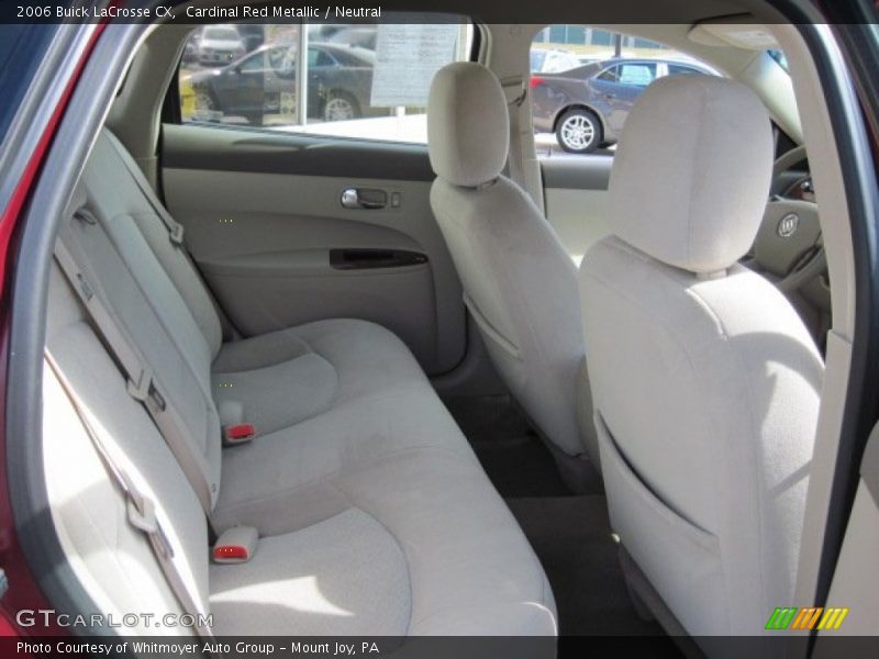 Cardinal Red Metallic / Neutral 2006 Buick LaCrosse CX