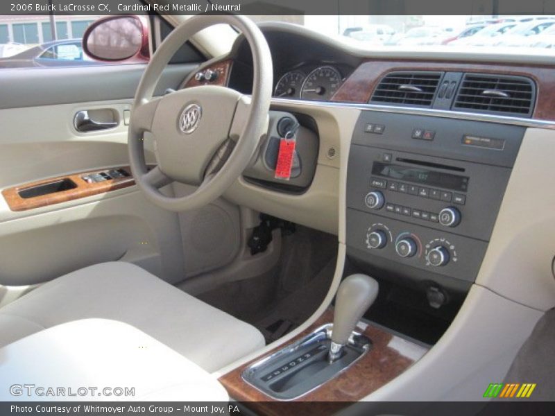 Cardinal Red Metallic / Neutral 2006 Buick LaCrosse CX