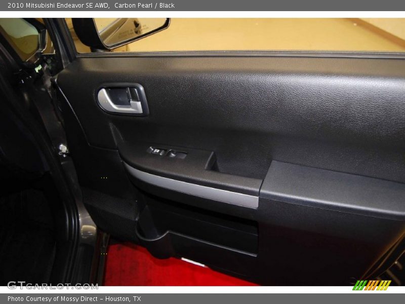 Carbon Pearl / Black 2010 Mitsubishi Endeavor SE AWD