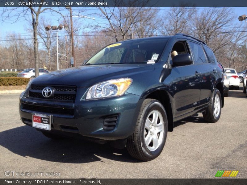 Black Forest Pearl / Sand Beige 2009 Toyota RAV4 4WD