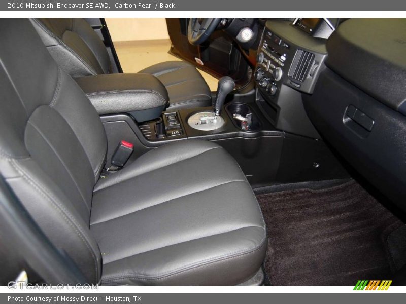 Carbon Pearl / Black 2010 Mitsubishi Endeavor SE AWD