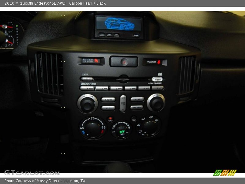 Carbon Pearl / Black 2010 Mitsubishi Endeavor SE AWD