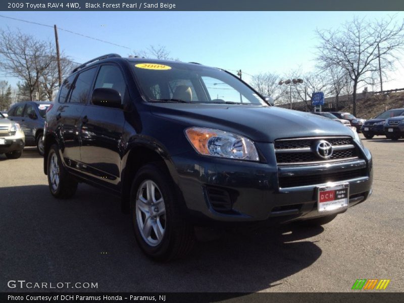 Black Forest Pearl / Sand Beige 2009 Toyota RAV4 4WD