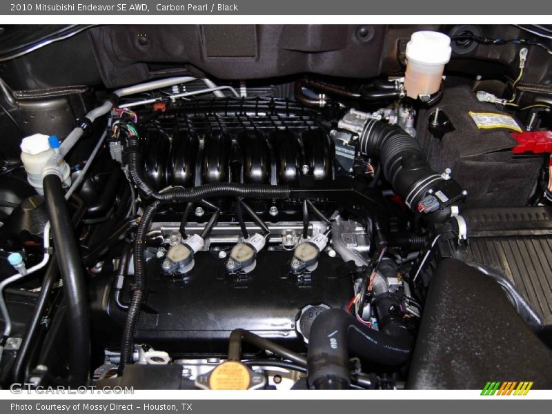 Carbon Pearl / Black 2010 Mitsubishi Endeavor SE AWD