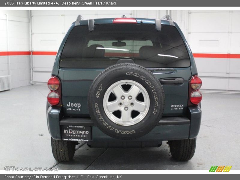 Deep Beryl Green Pearl / Khaki 2005 Jeep Liberty Limited 4x4