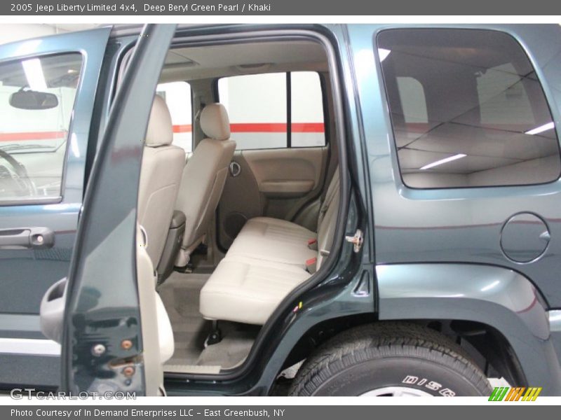 Deep Beryl Green Pearl / Khaki 2005 Jeep Liberty Limited 4x4