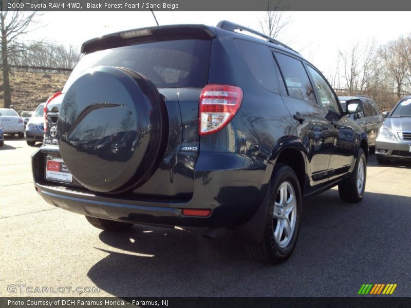 Black Forest Pearl / Sand Beige 2009 Toyota RAV4 4WD