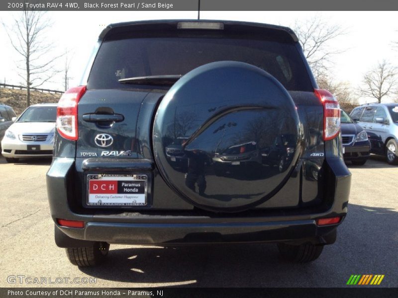 Black Forest Pearl / Sand Beige 2009 Toyota RAV4 4WD