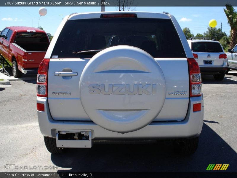 Silky Silver Metallic / Black 2007 Suzuki Grand Vitara XSport
