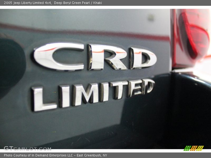 Deep Beryl Green Pearl / Khaki 2005 Jeep Liberty Limited 4x4