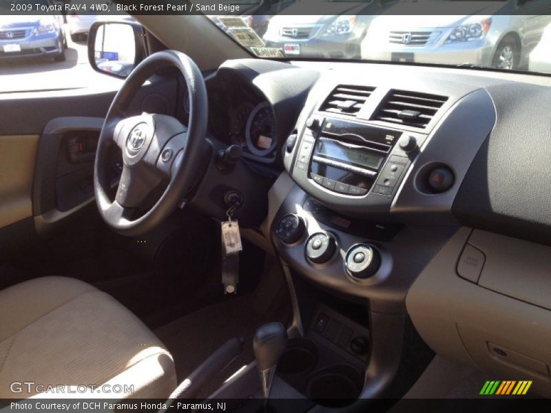 Black Forest Pearl / Sand Beige 2009 Toyota RAV4 4WD