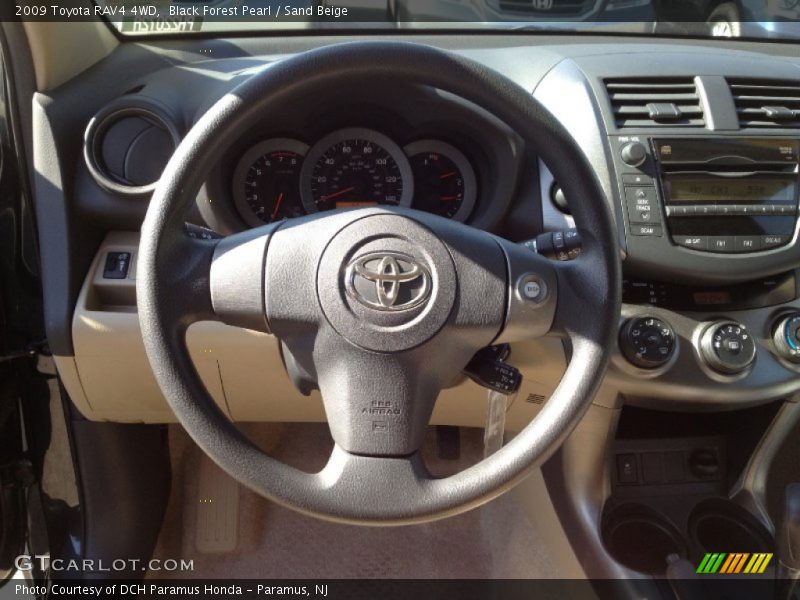 Black Forest Pearl / Sand Beige 2009 Toyota RAV4 4WD