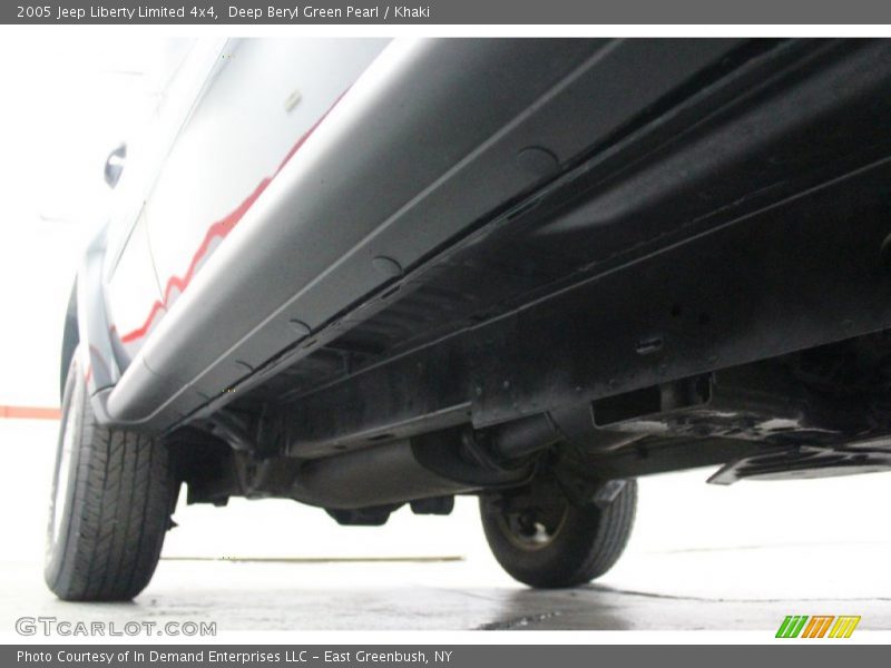 Deep Beryl Green Pearl / Khaki 2005 Jeep Liberty Limited 4x4