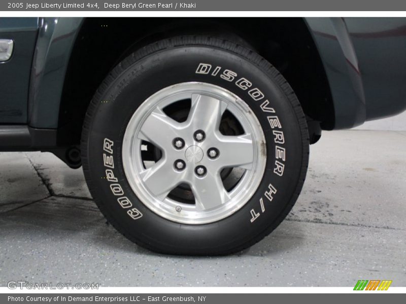 Deep Beryl Green Pearl / Khaki 2005 Jeep Liberty Limited 4x4