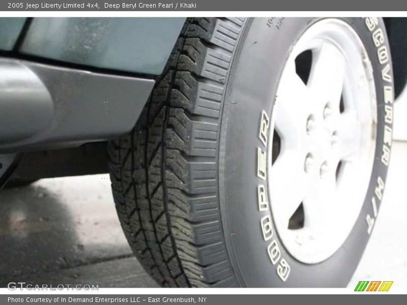 Deep Beryl Green Pearl / Khaki 2005 Jeep Liberty Limited 4x4