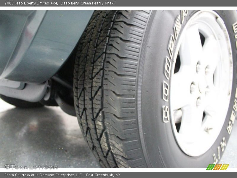 Deep Beryl Green Pearl / Khaki 2005 Jeep Liberty Limited 4x4