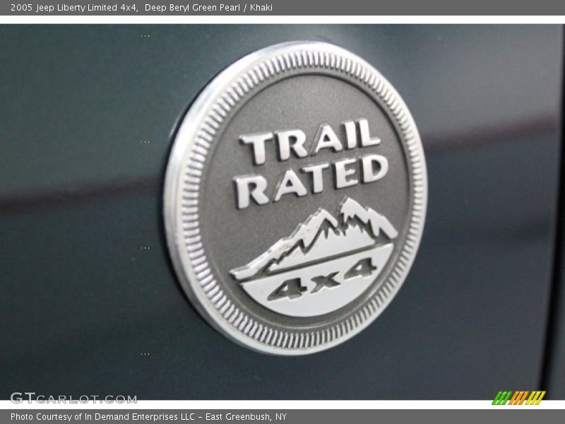 Deep Beryl Green Pearl / Khaki 2005 Jeep Liberty Limited 4x4